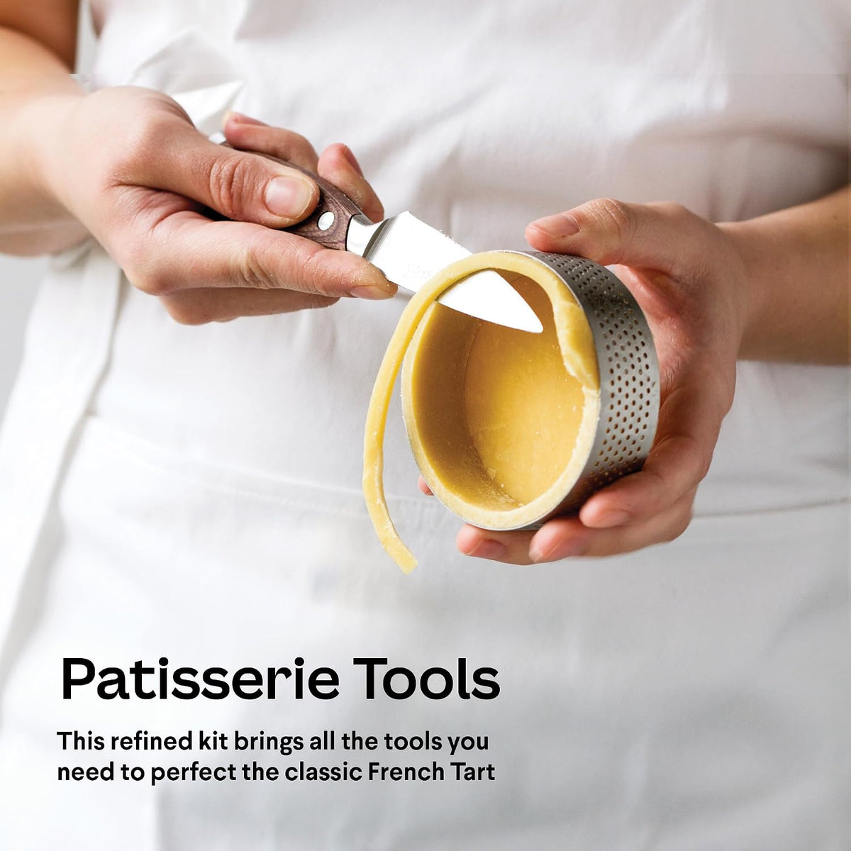 French Tart Baking Set | Mothers Day Unique Baking Gifts Kitchen Baking Supplies Present Food Making Kit For Adults & Parisian Cooking Tools for Pastry Dessert — product image 3