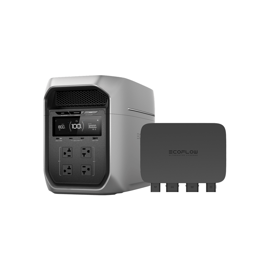 DELTA 3 Max Plus (2048Wh) + 800W Alternator Charger