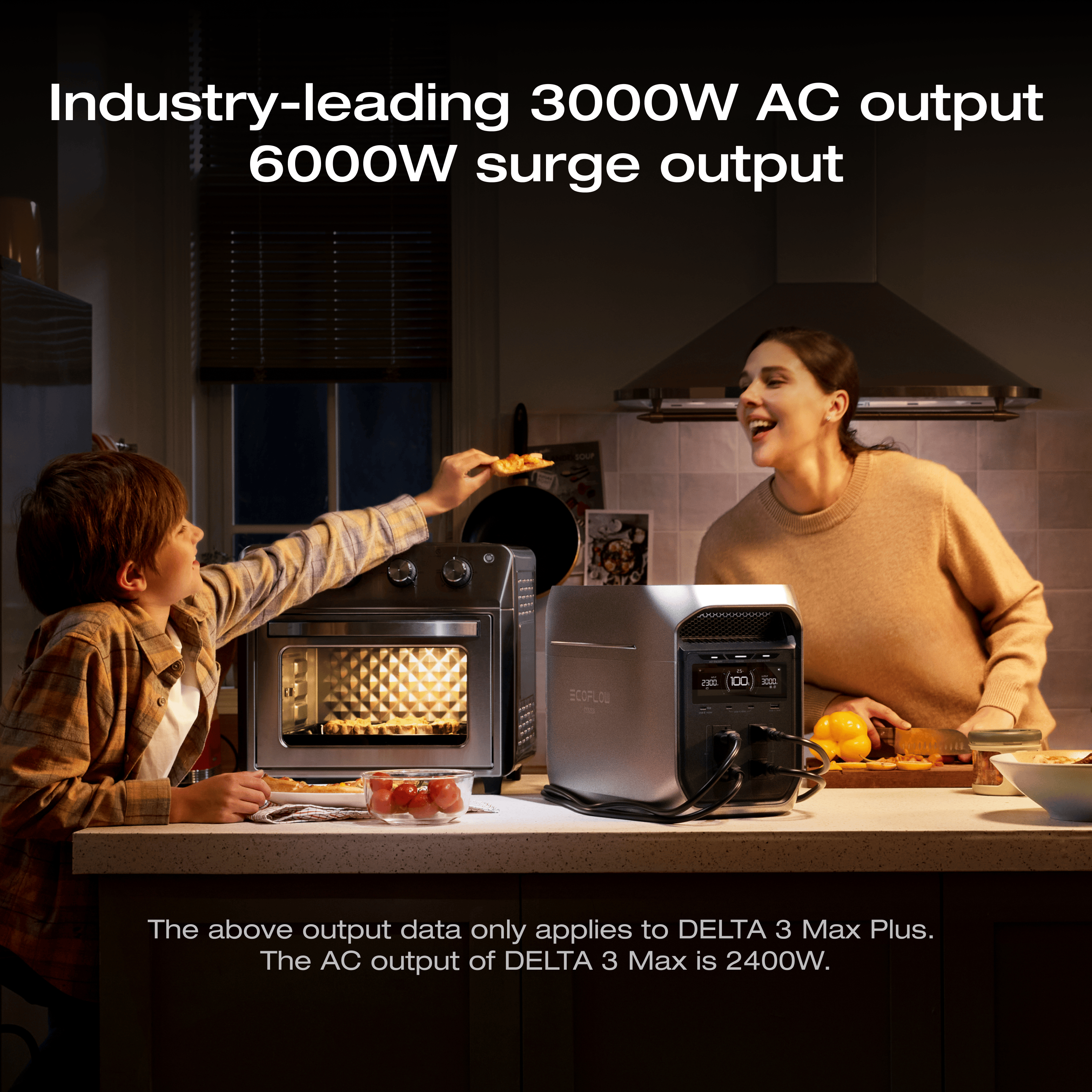 DELTA 3 Max Plus (2048Wh) + 800W Alternator Charger