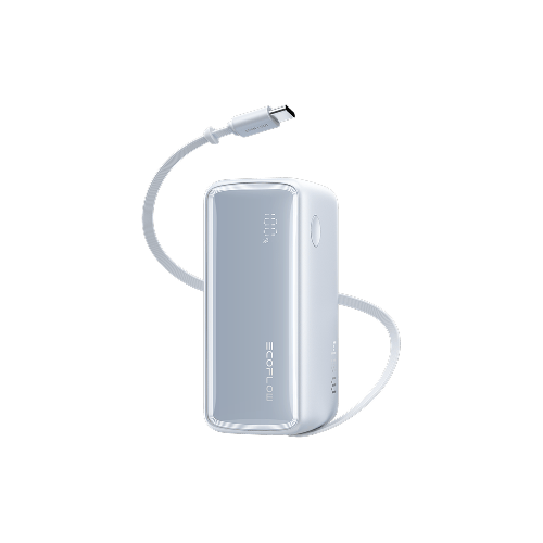 EcoFlow RAPID 3-in-1 Power Bank (10K, 45W, Retractable Cable & AC Plug)