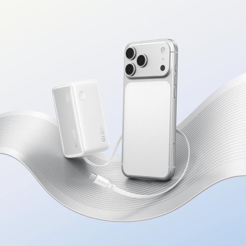 EcoFlow RAPID 3-in-1 Power Bank (10K, 45W, Retractable Cable & AC Plug)