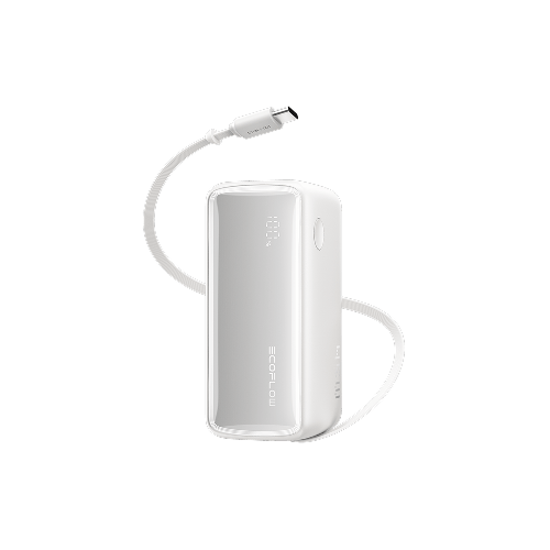 EcoFlow RAPID 3-in-1 Power Bank (10K, 45W, Retractable Cable & AC Plug)
