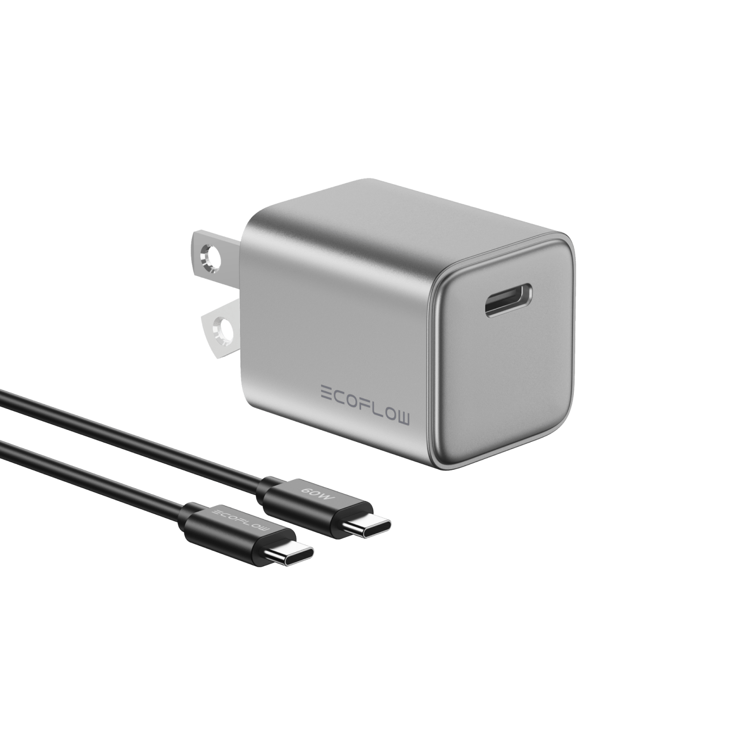EcoFlow RAPID 30W GaN Charger with 60W Cable (Prime Day Free Gift for Members)