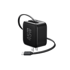 EcoFlow RAPID Charger (45W, Retractable Cable, GaN)
