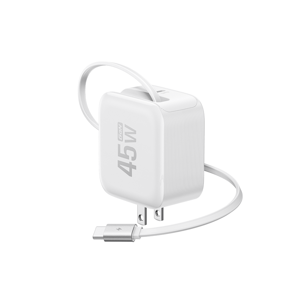 EcoFlow RAPID Charger (45W, Retractable Cable, GaN)