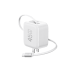 EcoFlow RAPID Charger (45W, Retractable Cable, GaN)