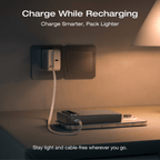 EcoFlow RAPID Mag Qi2 Power Bank (10K, 15W) + RAPID 65W GaN Charger with 100W Cable