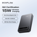 EcoFlow RAPID Mag Qi2 Power Bank (10K, 15W) + RAPID 65W GaN Charger with 100W Cable