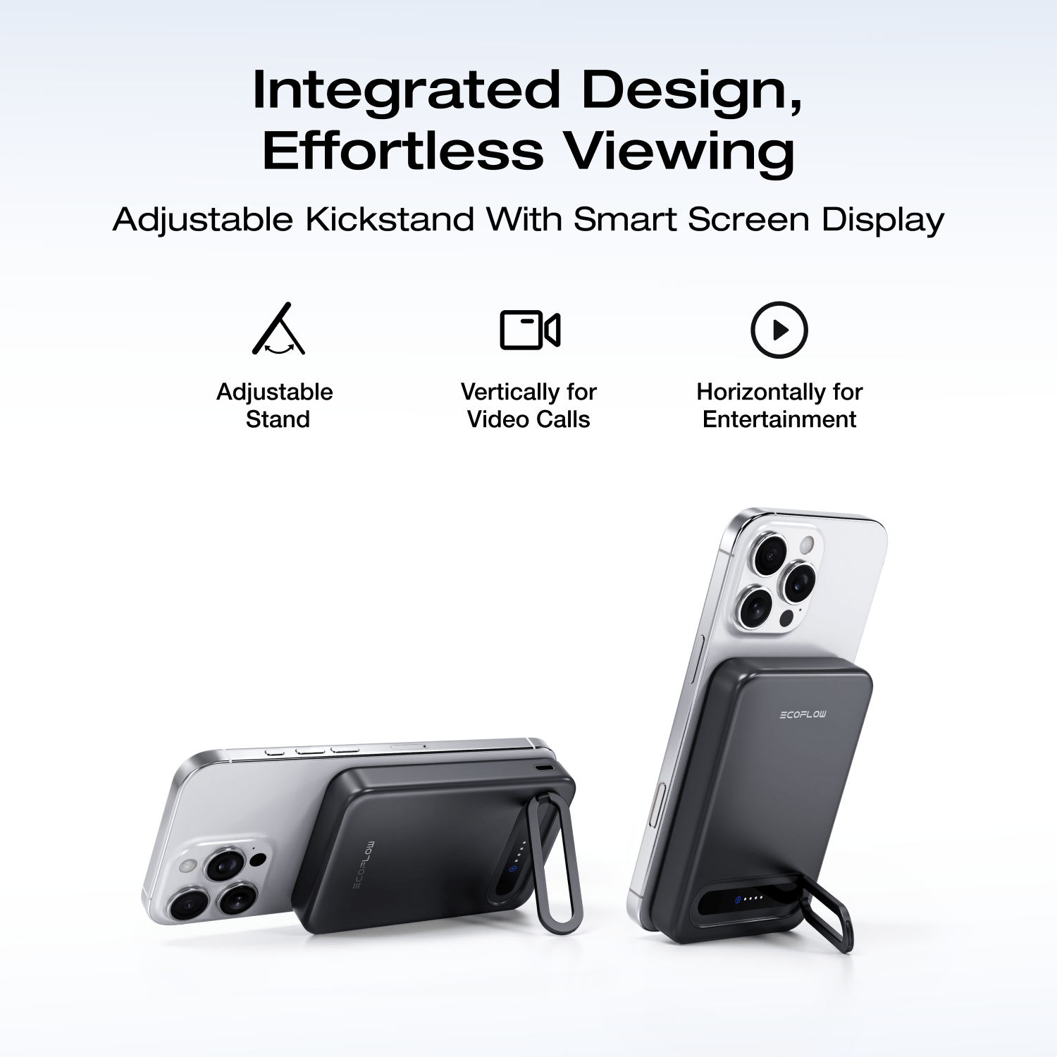 EcoFlow RAPID Mag Qi2 Power Bank (10K, 15W) + RAPID 65W GaN Charger with 100W Cable