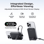 EcoFlow RAPID Mag Qi2.2 Magnetic Power Bank (10,000mAh, 25W, Built-in USB-C Cable)