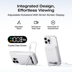 EcoFlow RAPID Mag Qi2.2 Magnetic Power Bank (10,000mAh, 25W, Built-in USB-C Cable)