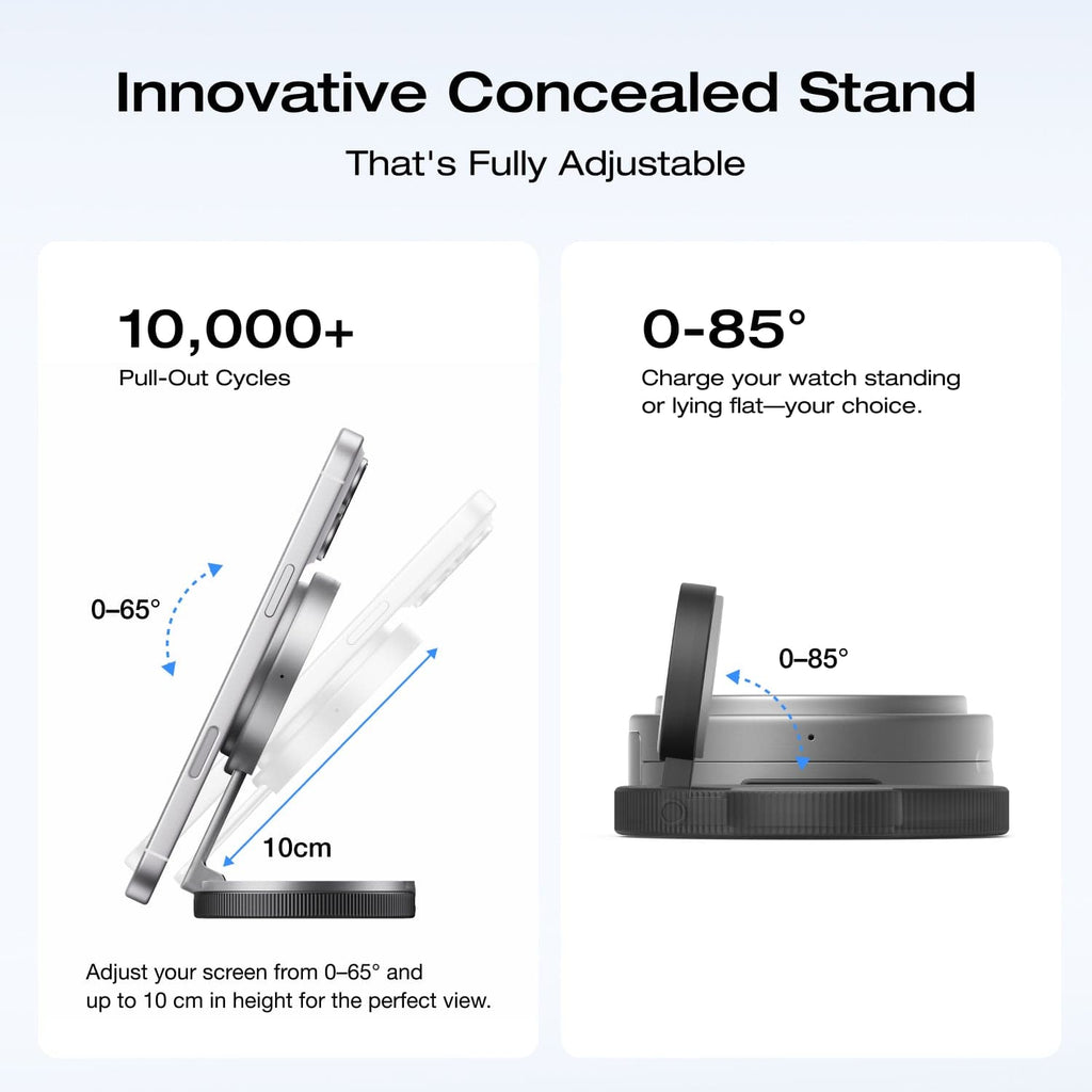 EcoFlow RAPID Mag Qi2.2 Wireless Charging Station (3-in-1 Foldable)
