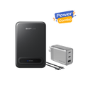 EcoFlow RAPID Mag Qi2 Power Bank (10K, 15W) + RAPID 65W GaN Charger with 100W Cable