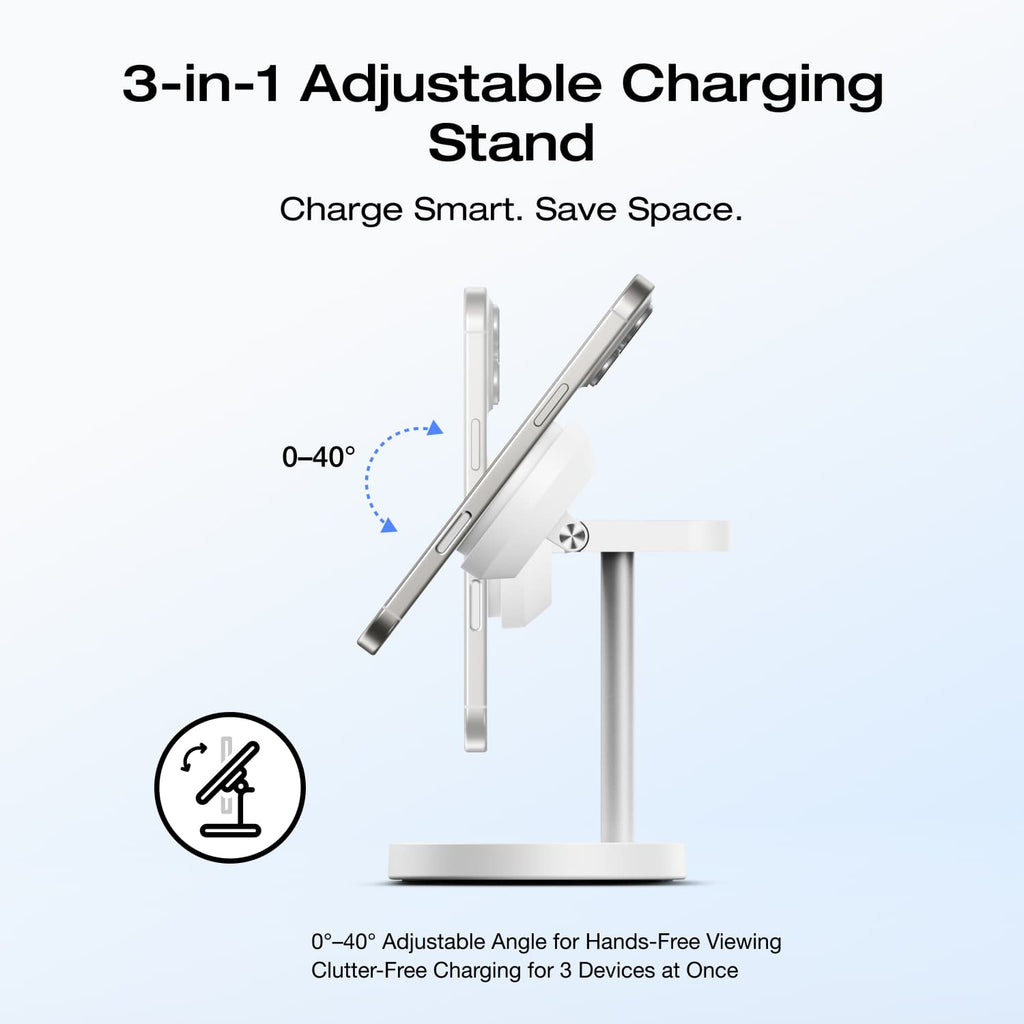 EcoFlow RAPID Mag Wireless Charging Stand (3-in-1)