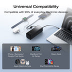 EcoFlow RAPID Power Bank (25K, 170W, 100W Built-In and Retractable Cables) + 100W Charger