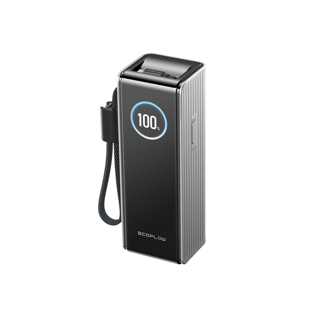 EcoFlow RAPID Power Bank (25,000mAh, 170W, 100W Built-In and Retractable Cables)