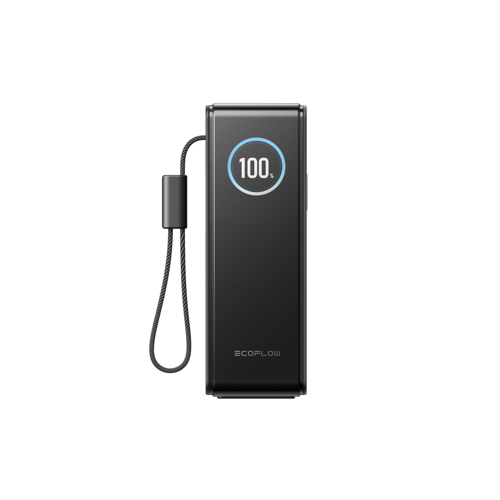 EcoFlow RAPID Power Bank (25,000mAh, 170W, 100W Built-In and Retractable Cables)
