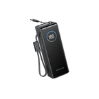 EcoFlow RAPID Power Bank (25K, 170W, 100W Built-In and Retractable Cables) + 100W Charger