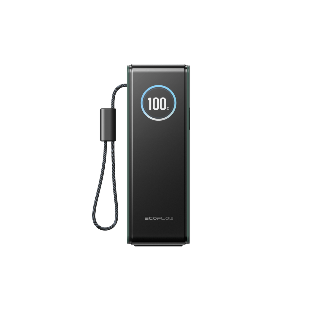 EcoFlow RAPID Power Bank (25,000mAh, 170W, 100W Built-In and Retractable Cables)