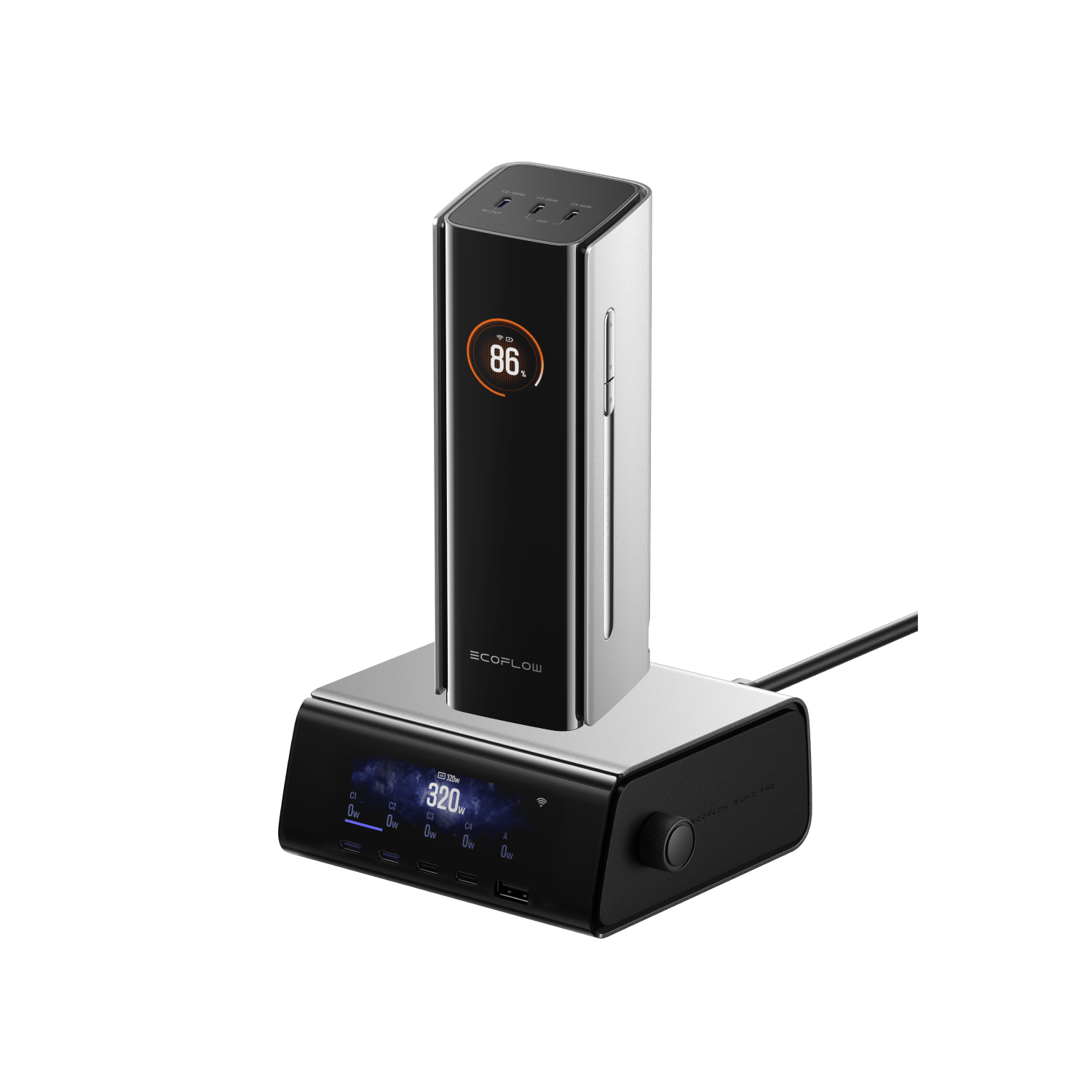 EcoFlow RAPID Pro Power Bank (27,650mAh, 300W, 140W Built-in Cable)