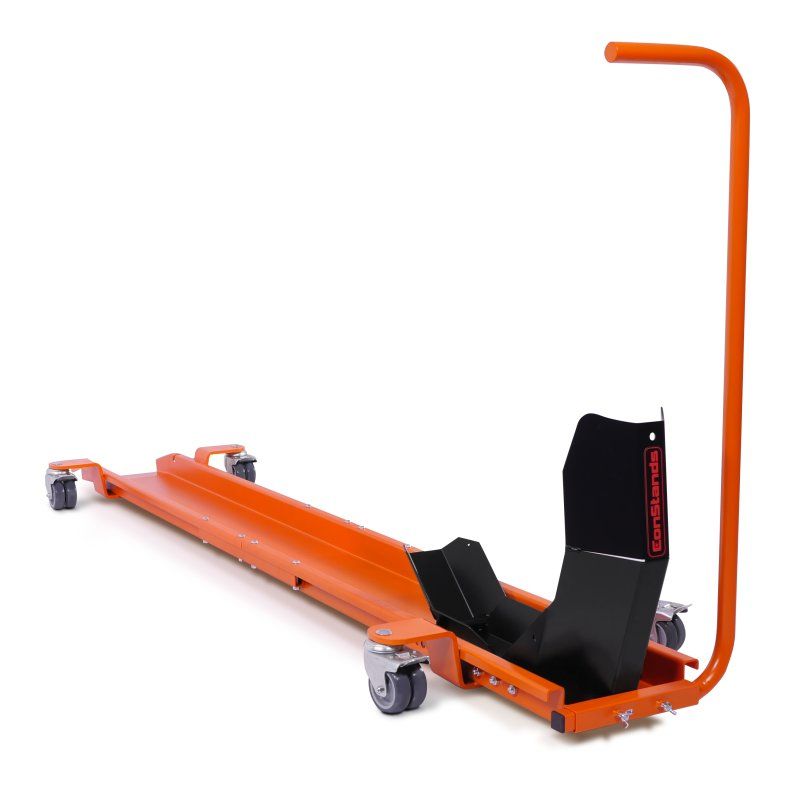 Motorbike Dolly Mover with Wheel Chock ConStands Smart-Mover max 450 kg — feature detail 01