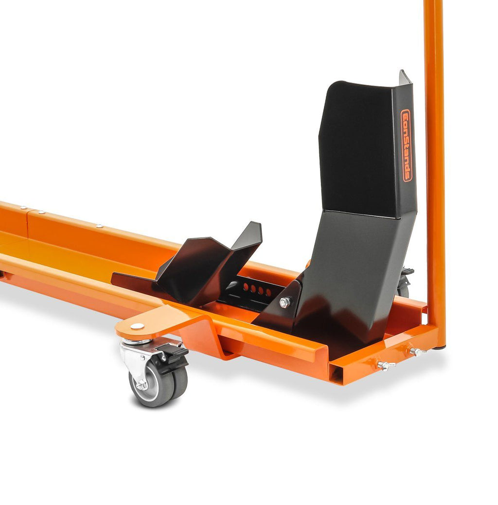 Motorbike Dolly Mover with Wheel Chock ConStands Smart-Mover max 450 kg — feature detail 08