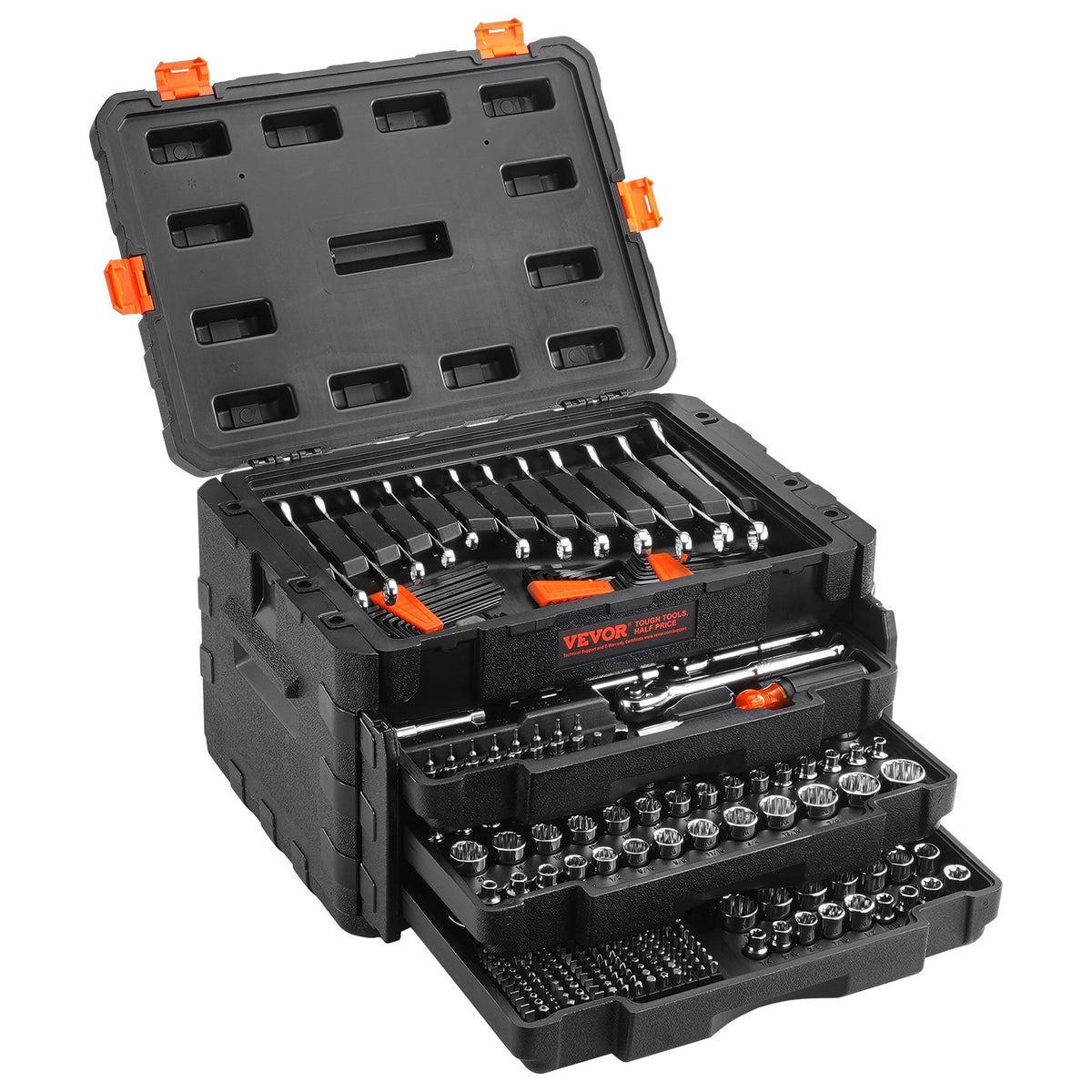VEVOR 450-Piece Mechanics Tool Set and Socket Set with Storage Case — product view 10